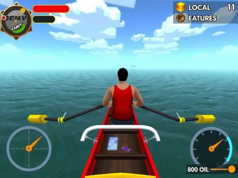 Rowing Racers India gameplay screenshot